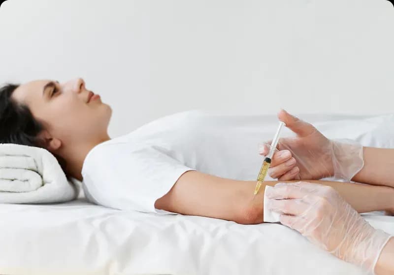 Glutathione IV Drip Application