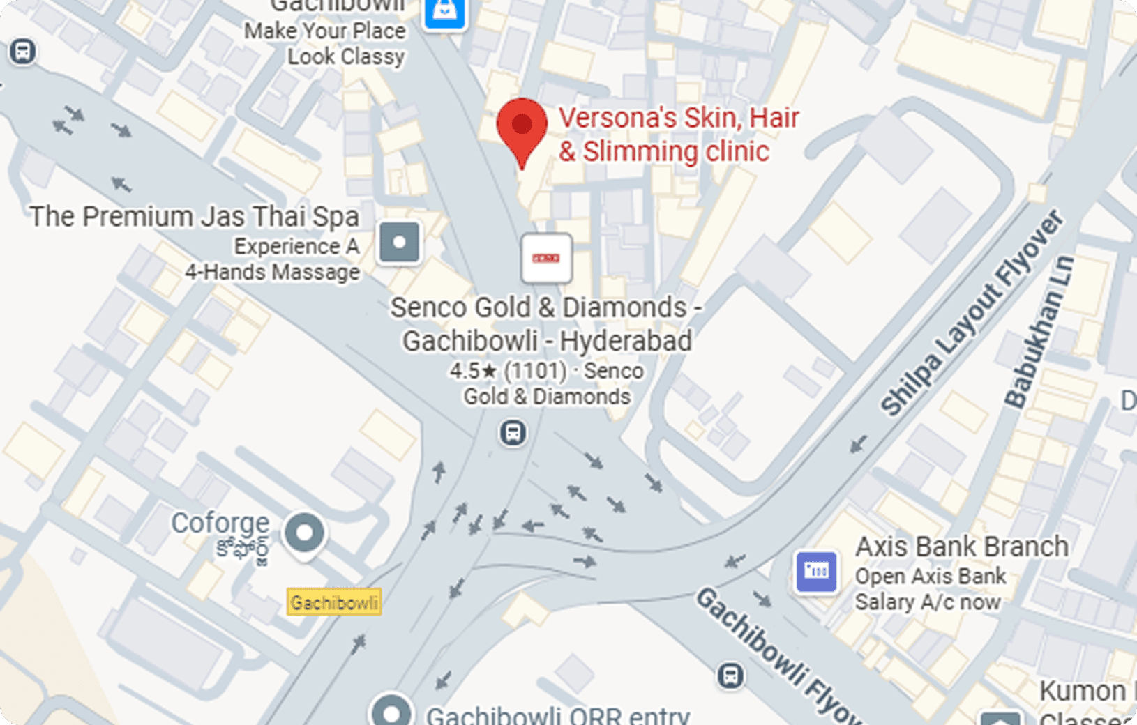 Clinic Location Map